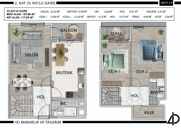 Daire 35 35 NO'LU DAİRE