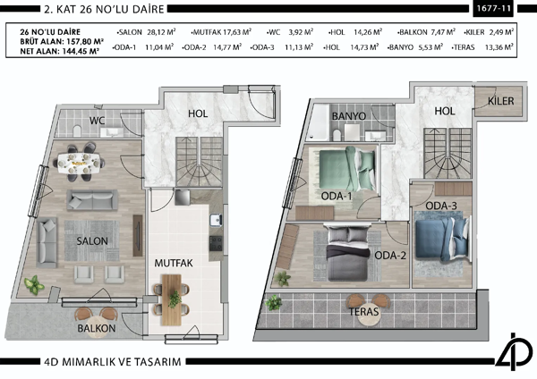 Daire 26 26 NO'LU DAİRE